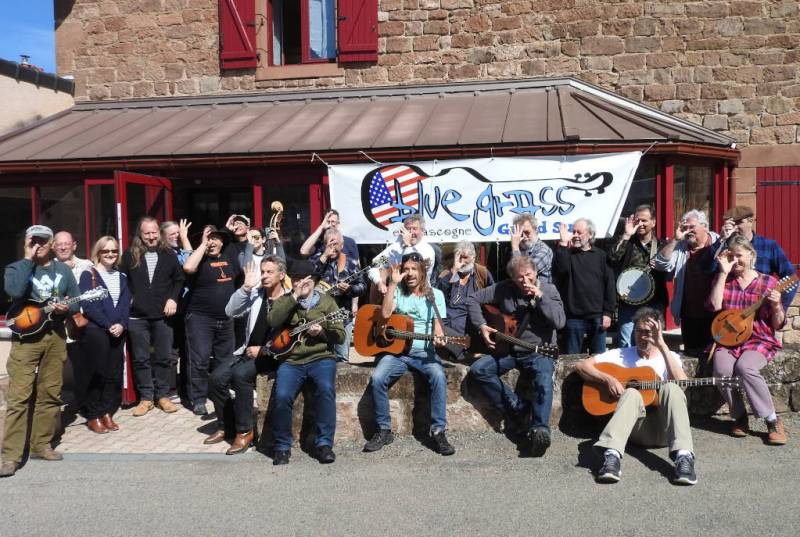 Bluegrass en Aveyron, Printemps 2017. - Jam Hall