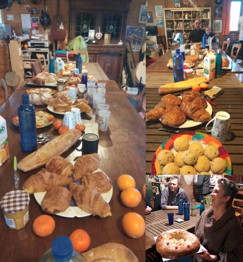 Petit déjeuner, frugal - The astemious breakfast. - Jam Hall